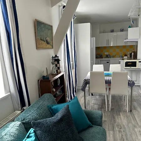 דירה Du Moulin - Plein Centre - Spacieux 2p - 1er Etage Maison De Pecheur A 100m De La *